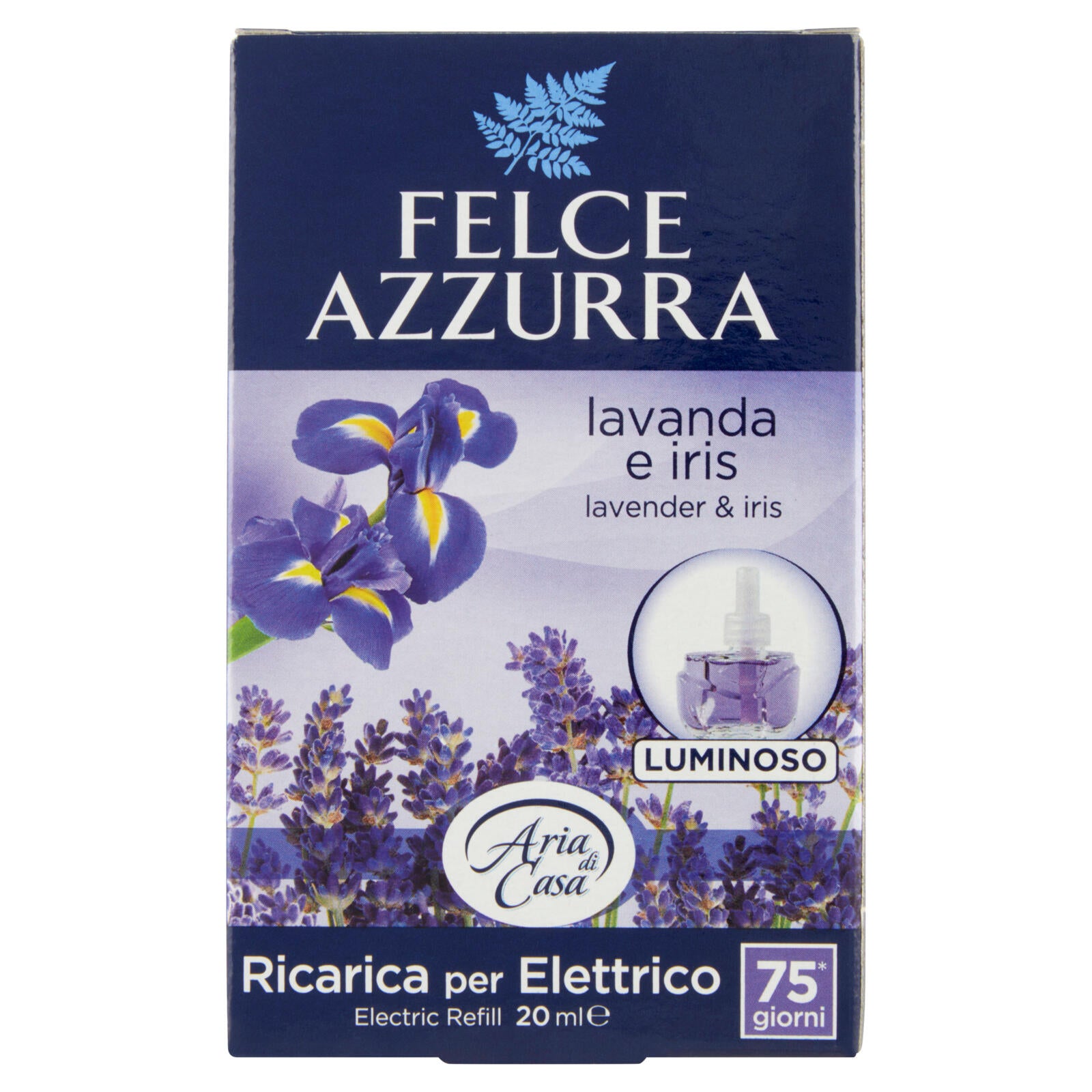 Felce Azzurra Aria di Casa Ricarica per Elettrico lavanda e iris