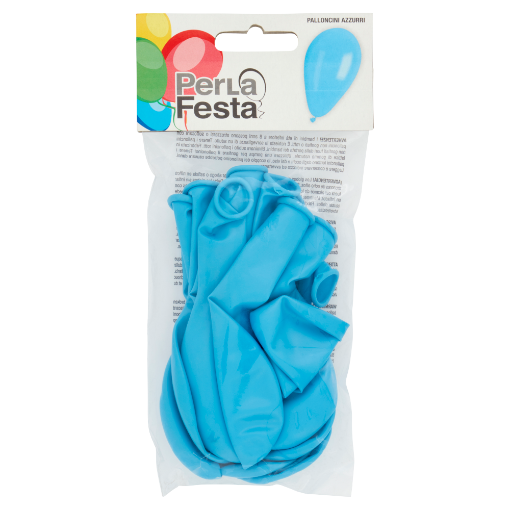 PerLa Festa Palloncini Azzurri 15 pz ->