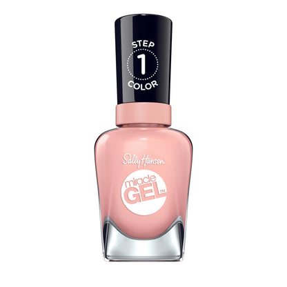 Sally Hansen - Smalto Unghie Miracle Gel - Smalto Gel Senza Lampada UV - Effetto Manicure Professionale - 246 In The Sheer - 14,7 ml