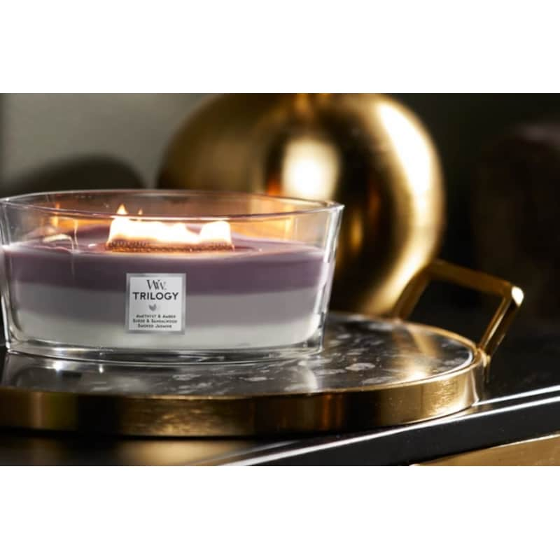 Woodwick - Candela Ellipse Trilogy Amethyst Sky