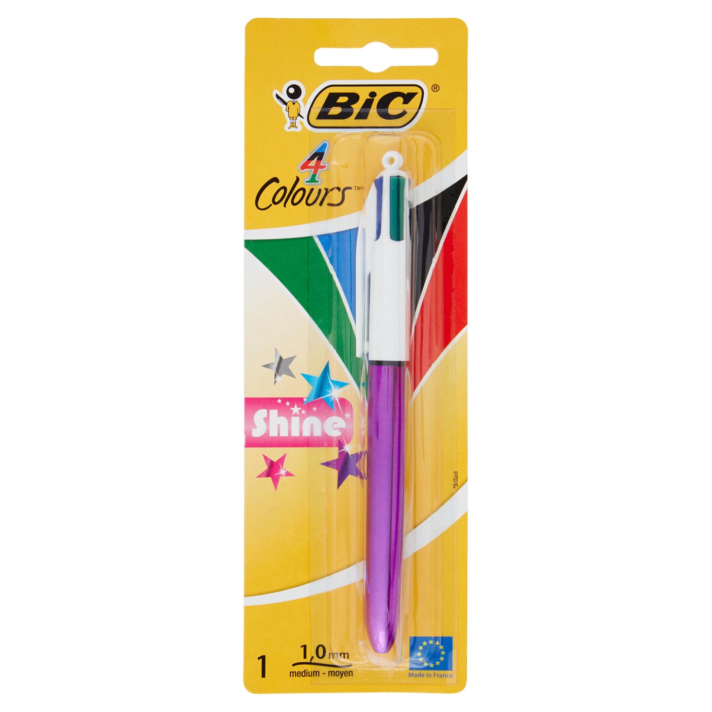 Bic 4 Colours shine medium 1,0 mm