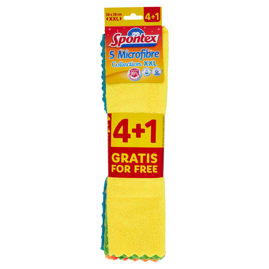 Spontex Microfibre Collection XXL 4+1