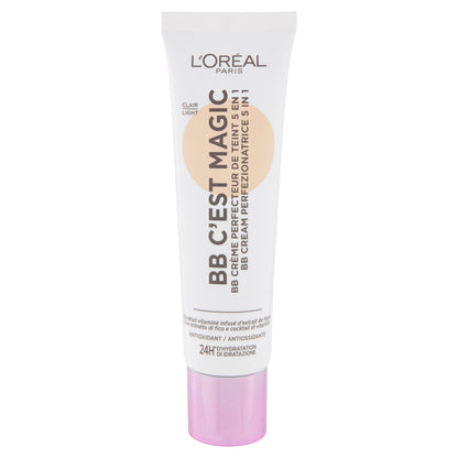 L'Oréal Paris BB Cream C'est Magic, BB Cream Idratante e Uniformante, Colore 02 Light