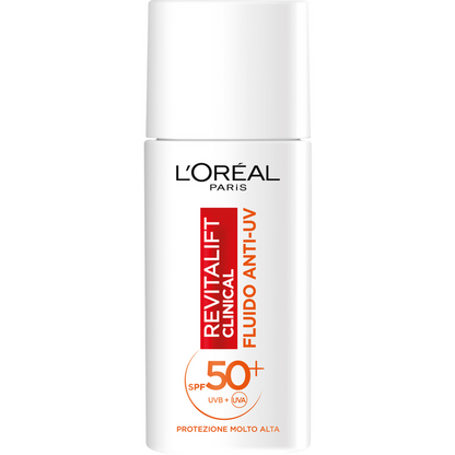 L'OREAL - Fluido Vitamina C Anti-UV SPF 50+ - 50 ml