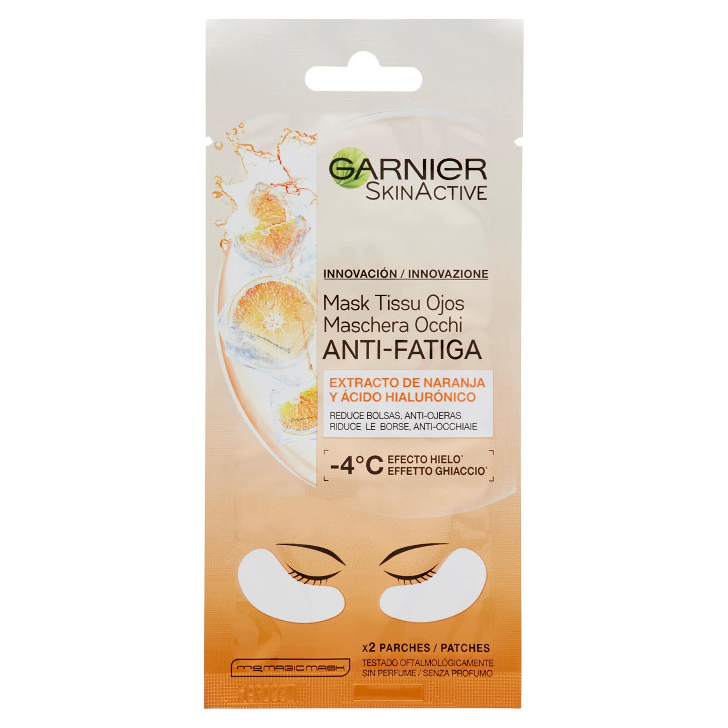 Garnier Maschera Occhi SkinActive, Arricchita con Acqua di Cocco e Acido  Ialuronico 31,8 g