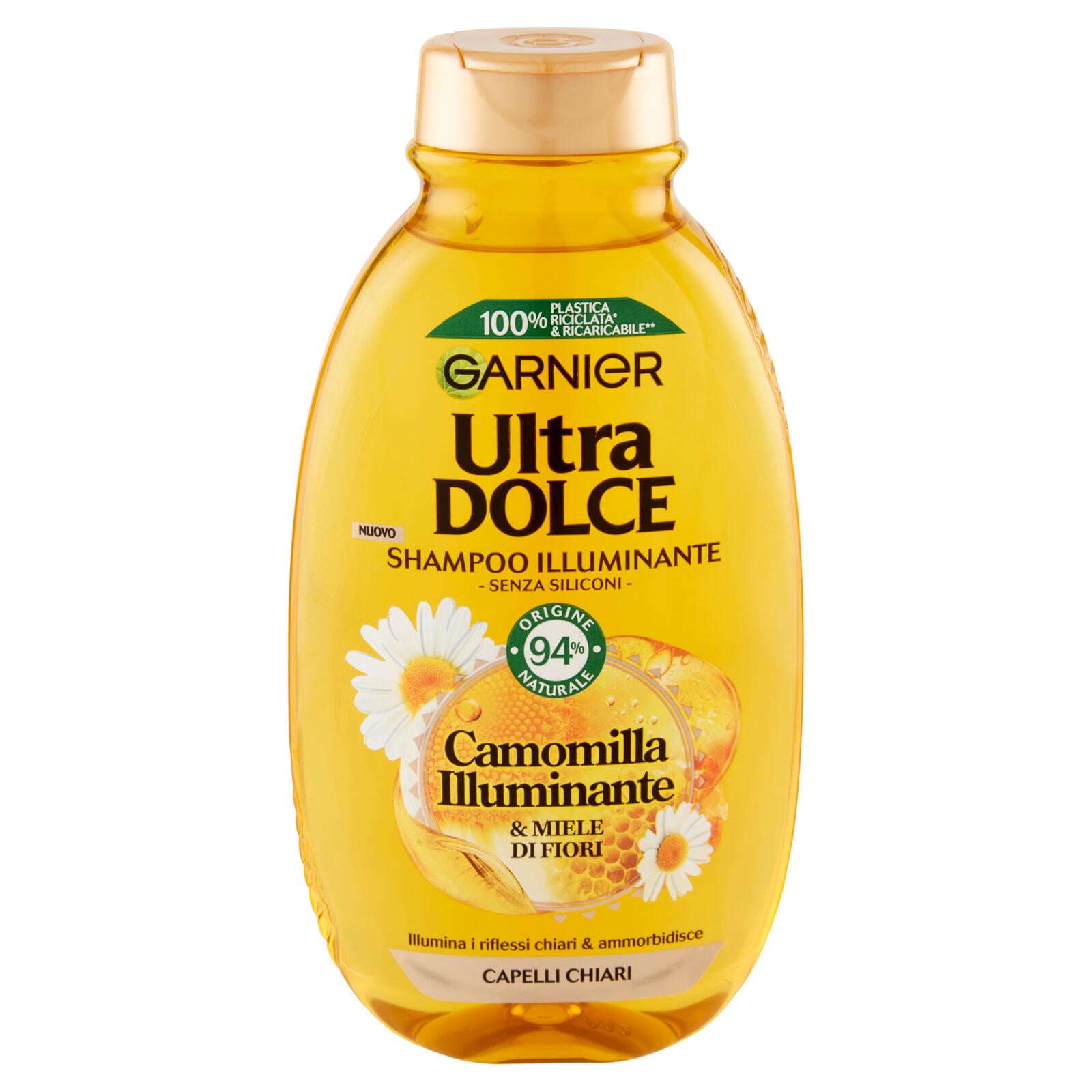 Garnier Shampoo Ultra Dolce Camomilla & Miele di Fiori Shampoo Illuminante 250 ml