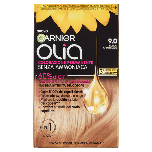 Garnier Olia Tinta Capelli, Senza Ammoniaca, Light blonde 90