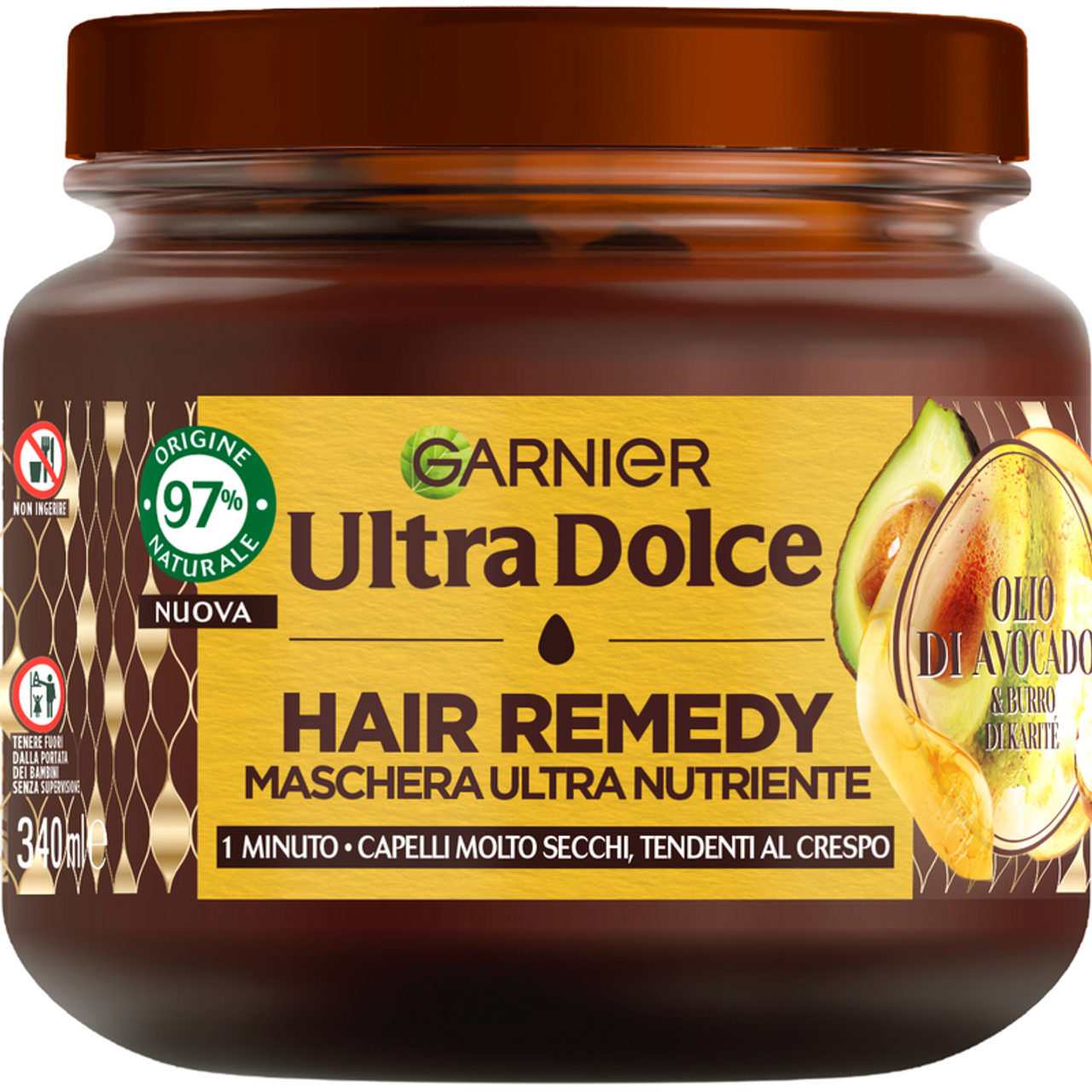 ULTRA DOLCE - Maschera ultra nutriente capelli molto secchi - 340 ml