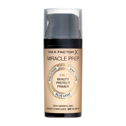 Max Factor Miracle Prep, Primer Viso 3 in 1 con SPF 30-30 ml