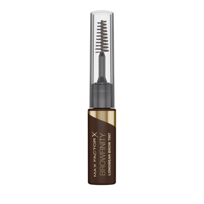 Max Factor Browfinity Matita Sopracciglia Semipermanente in Gel A Prova di Sbavature, Formula Waterproof, No Transfer, 03 Dark Brown