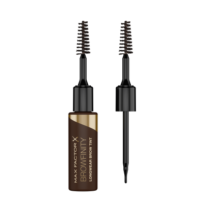 Max Factor Browfinity Matita Sopracciglia Semipermanente in Gel A Prova di Sbavature, Formula Waterproof, No Transfer, 03 Dark Brown