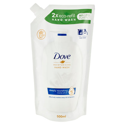 Dove Moisturising Hand Wash deeply nourishing Ricarica 500 ml