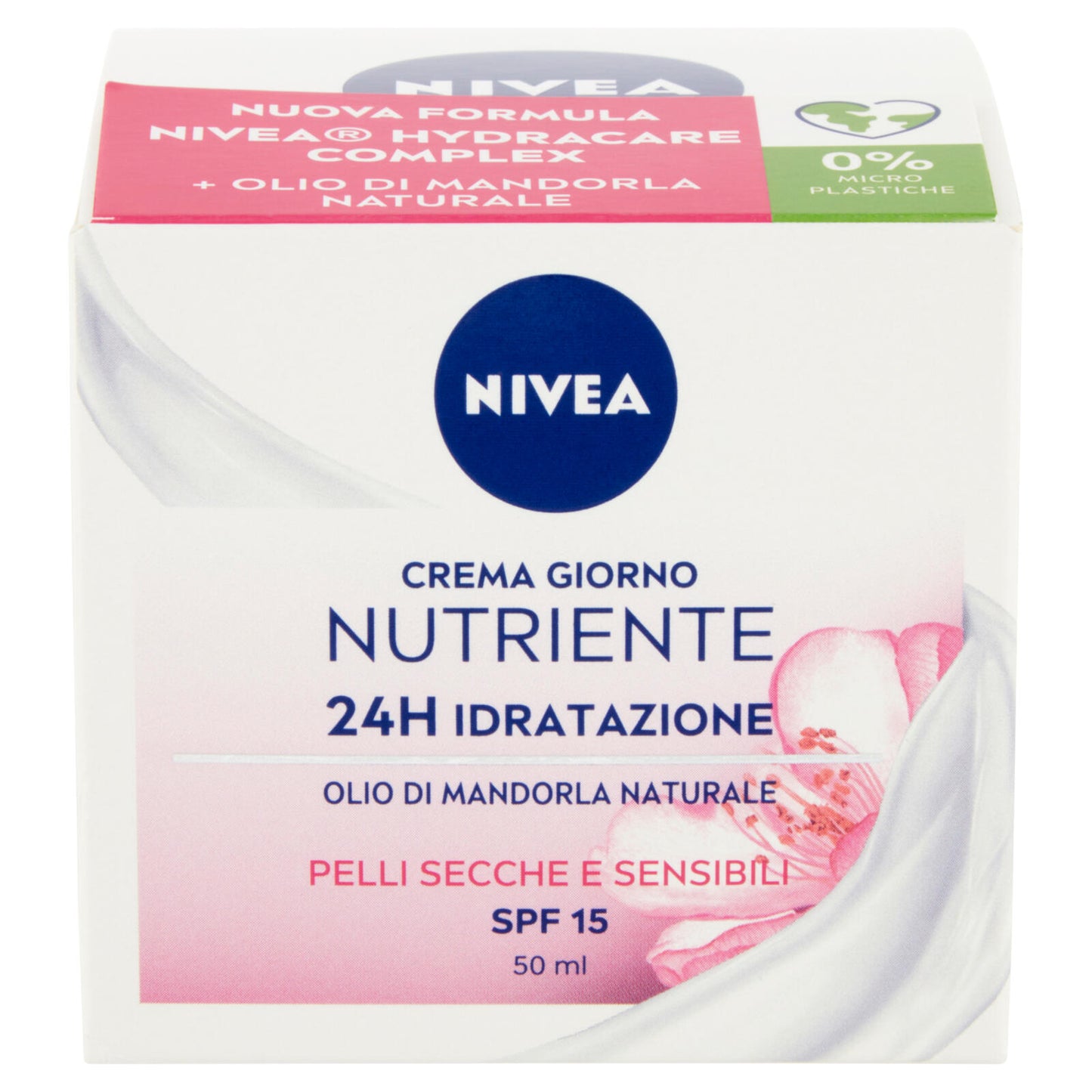 Nivea Crema Giorno Nutriente 24H Idratazione SPF 15 50 ml