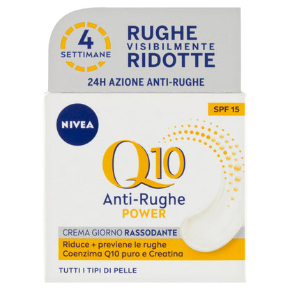 Nivea Q10 Anti-Rughe Power Crema Giorno Rassodante SPF 15 50 ml