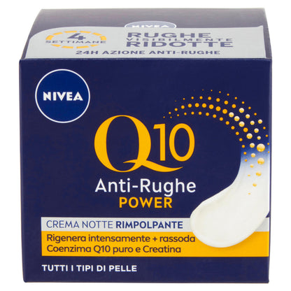 Nivea Q10 Anti-Rughe Power Crema Notte Rimpolpante 50 ml