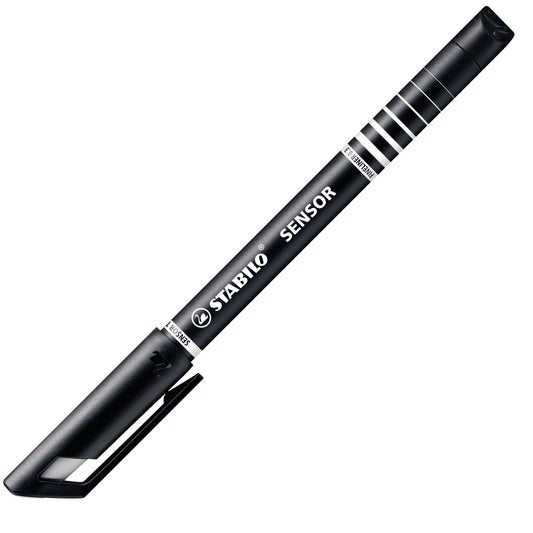 Fineliner con punta ammortizzata - STABILO SENSOR F - Tratto Fine (0,3 mm) - Nero