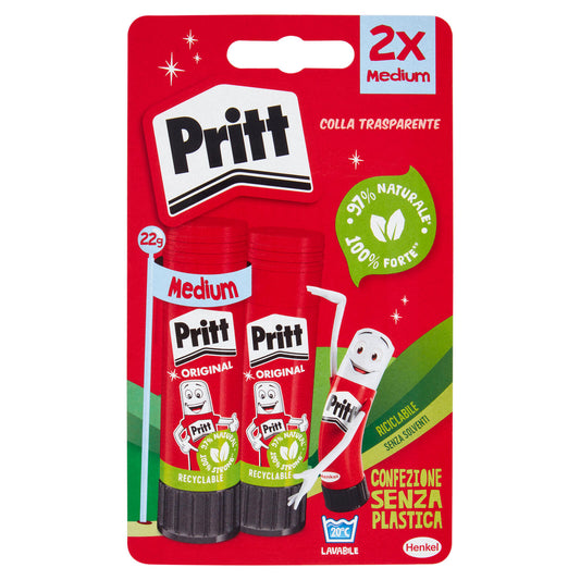 PRITT colla Stick Medium 2 x 22 g