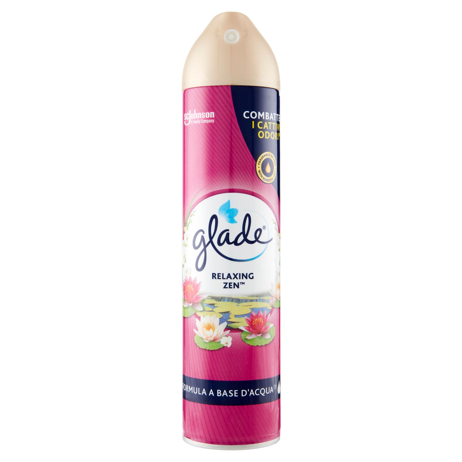 Glade® Spray, profumatore per ambienti, fragranze assortite Lavanda, Vaniglia, Relaxing Zen, 300 ml