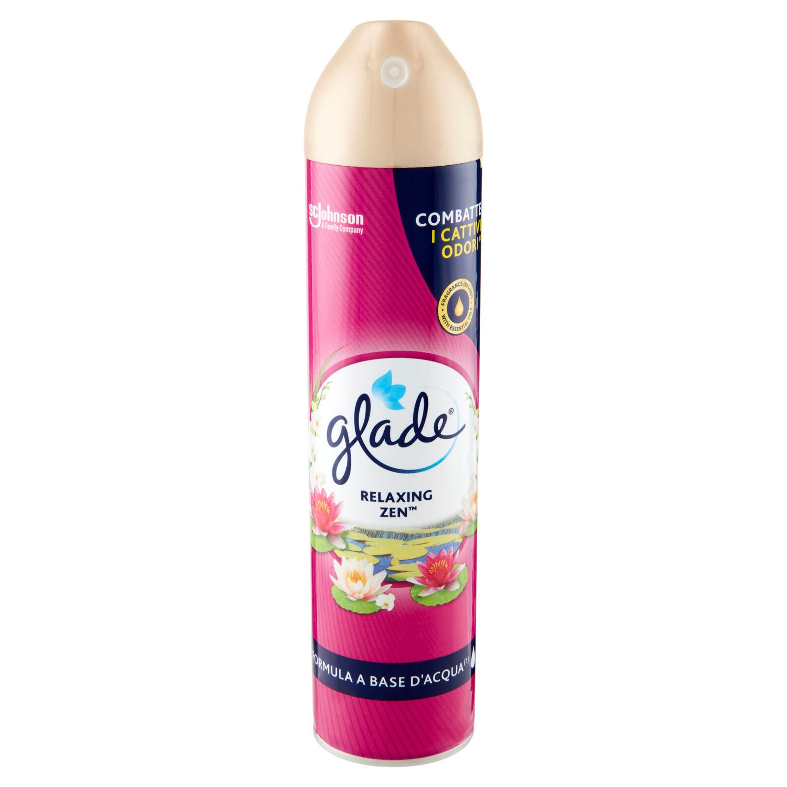 Glade® Spray, profumatore per ambienti, fragranze assortite Lavanda, Vaniglia, Relaxing Zen, 300 ml