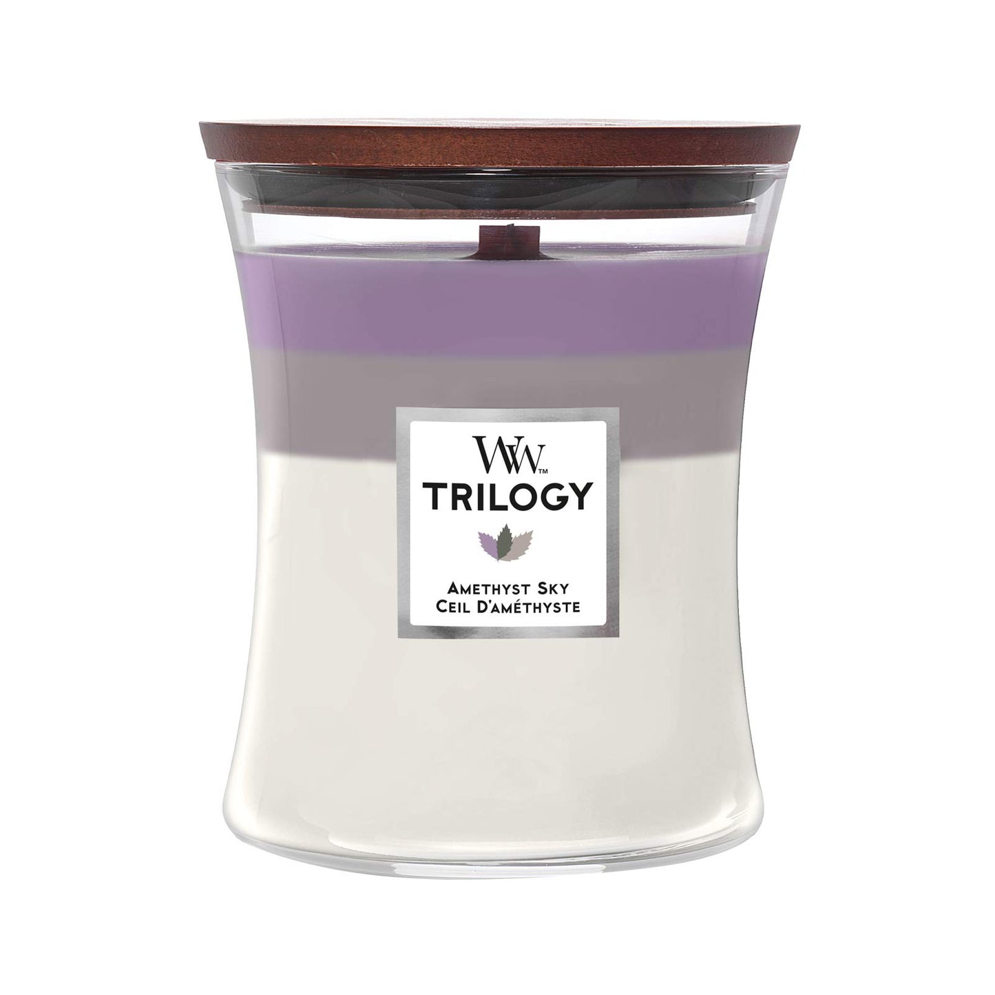 Woodwick - Candela Media Trilogy Amethyst Sky