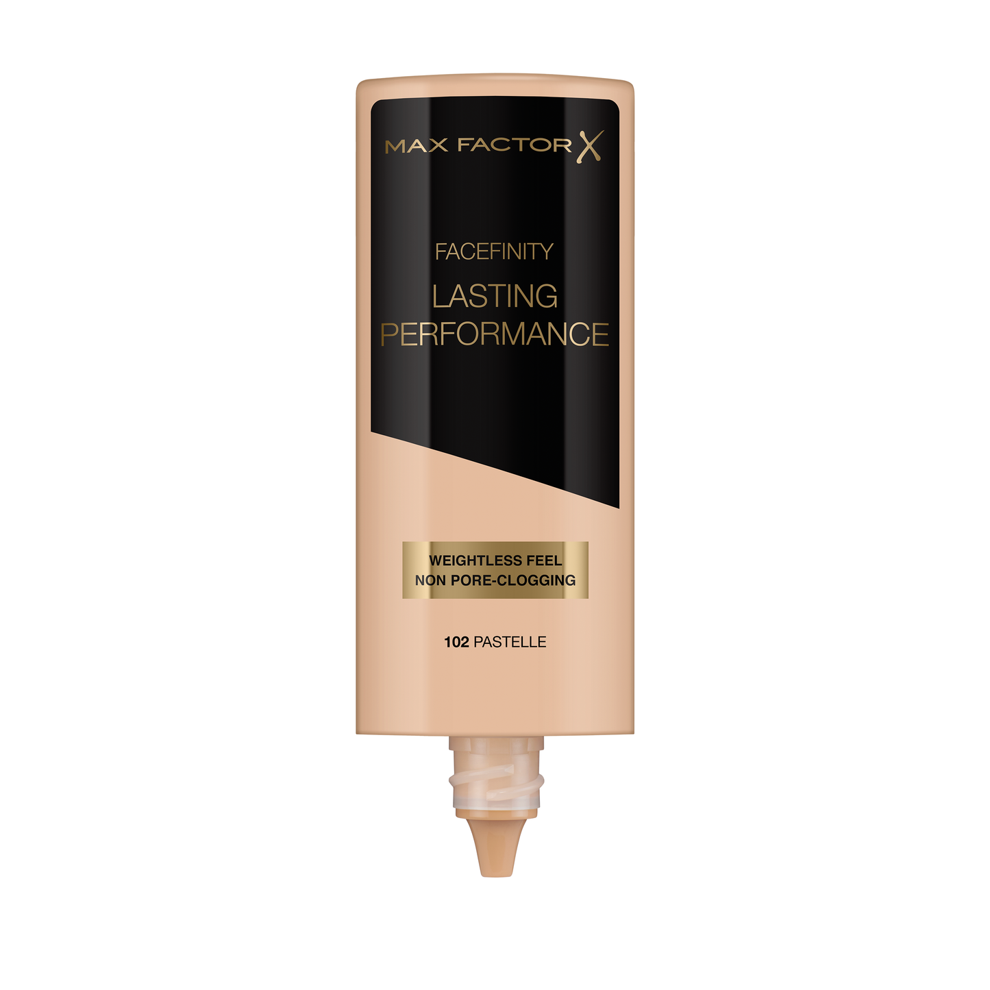 Max Factor - Fondotinta Liquido Lasting Performance - Alta Coprenza, Finish Matte e Lunga Durata - 102 Pastelle - 35 ml