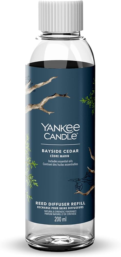 Yankee Candle - Ricarica per Diffusore a Bastoncini Bayside Cedar