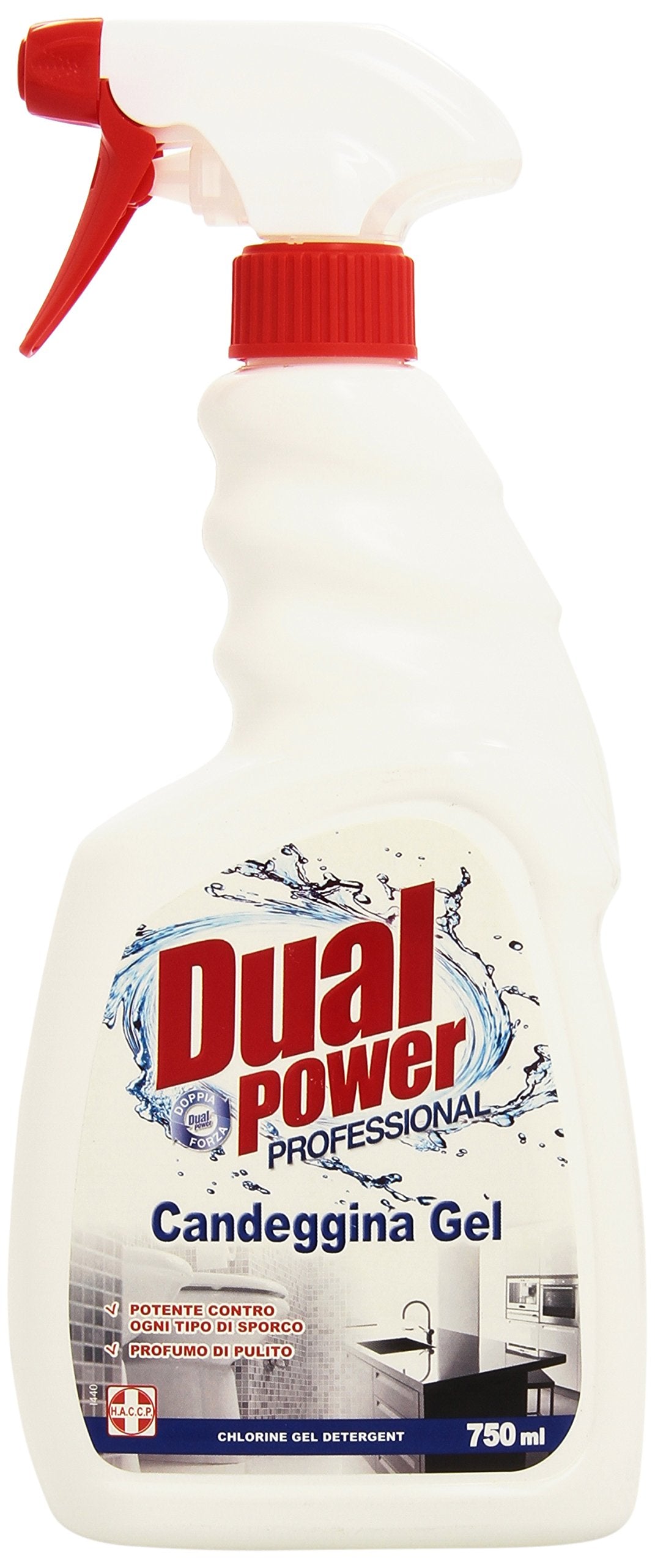 Dual Power - Candeggina Gel Sgrassatore Ultra Base - 750ml