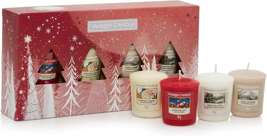 Yankee Candle - Confezione regalo 4 candele votive profumate