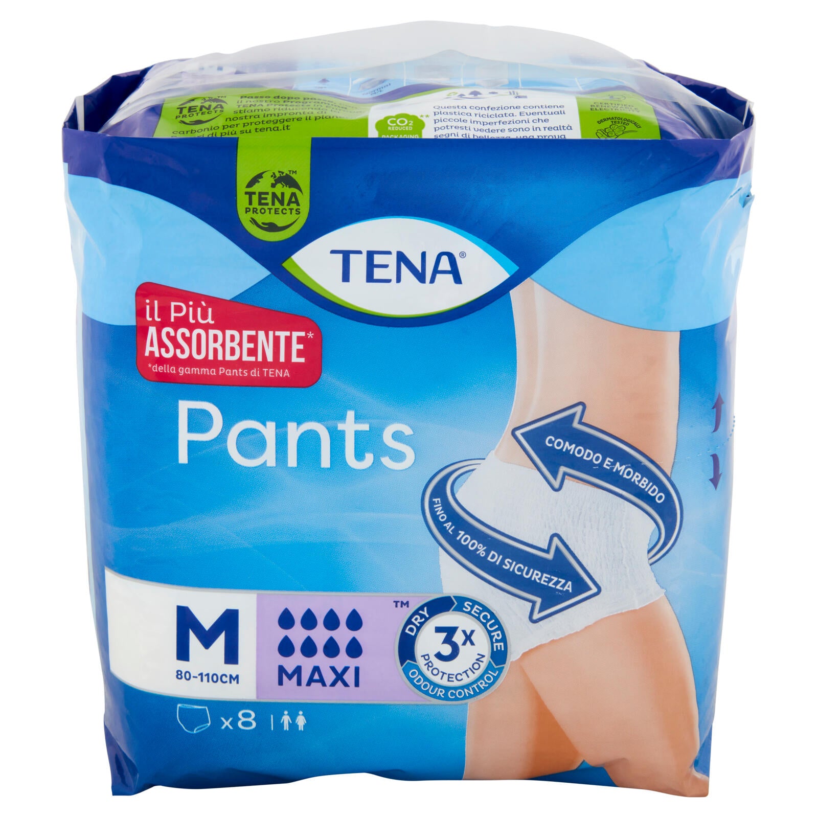 Tena Pants Maxi M 8 pz ->
