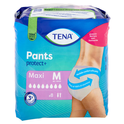 Tena Pants protect+ Maxi M 8 pz