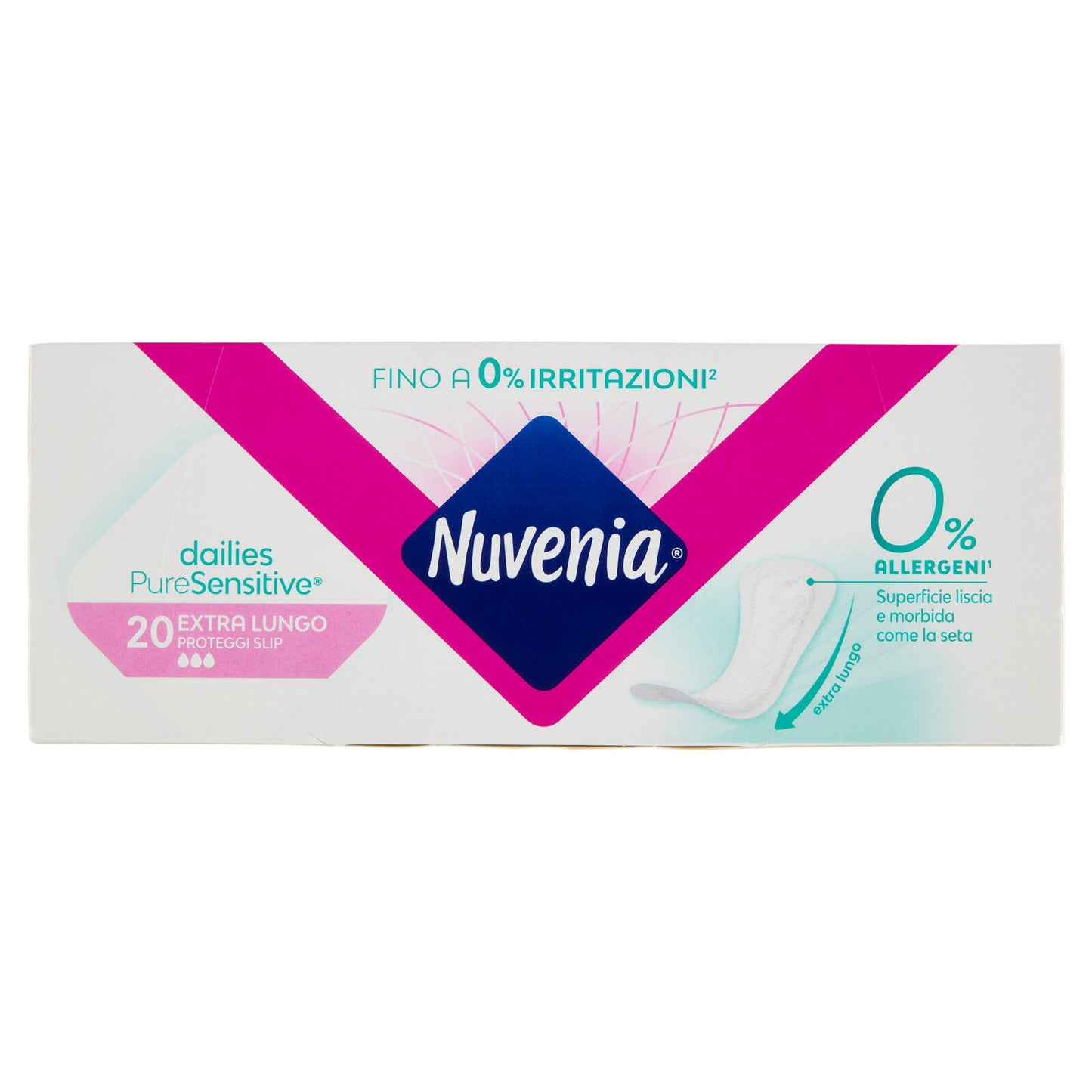 Nuvenia dailies Pure Sensitive Extra Lungo 20 pz