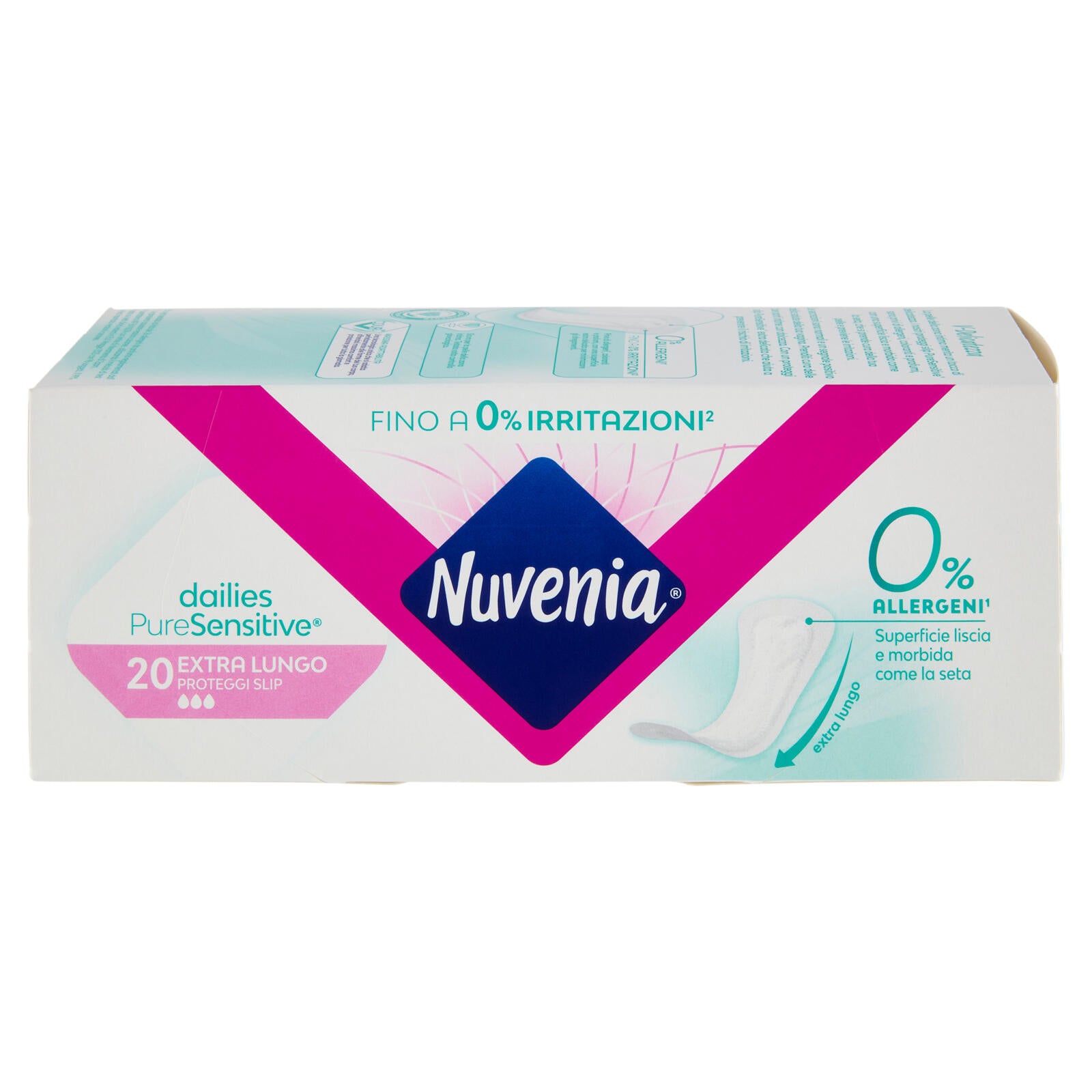 Nuvenia dailies Pure Sensitive Extra Lungo 20 pz