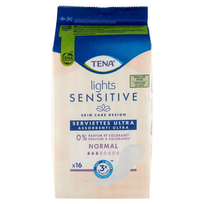 Tena lights Sensitive Assorbenti Ultra Normal 16 pz