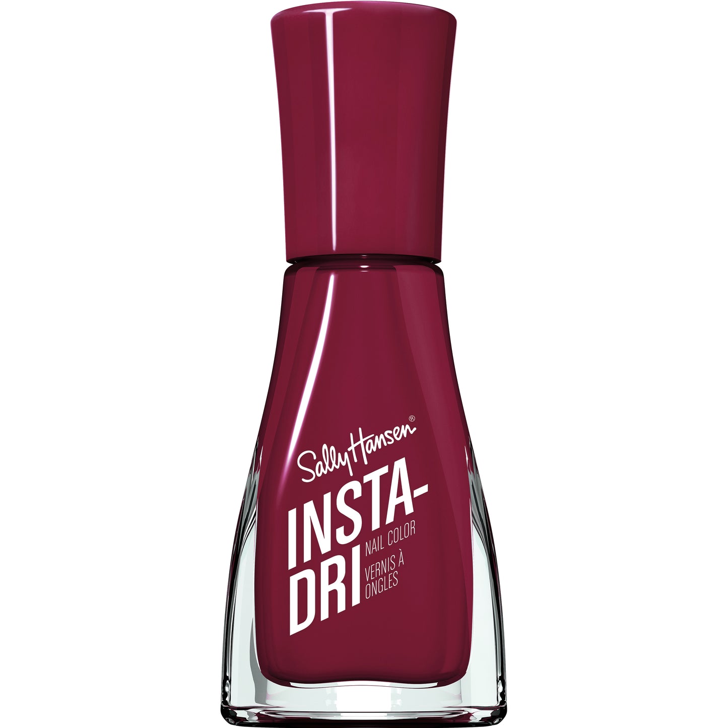 Sally Hansen Smalto Unghie Insta-Dri, ad Asciugatura Rapida, Effetto Manicure Professionale a Lunga Durata, 9.17 ml, 423 Just in Wine