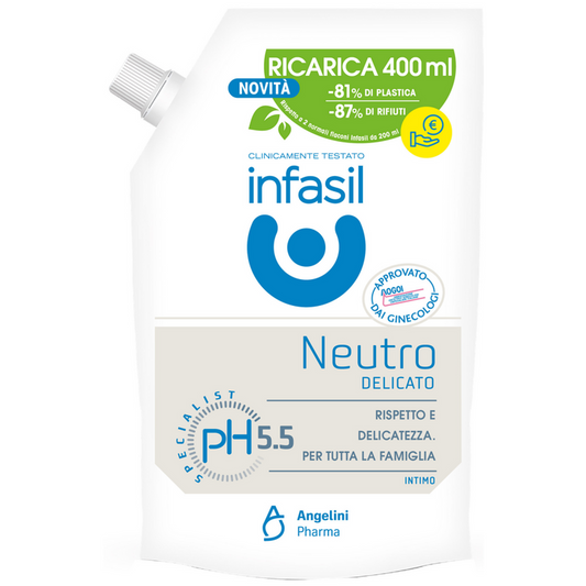 INFASIL - Intimo Neutro Delicato pH 5.5 - 400 ml