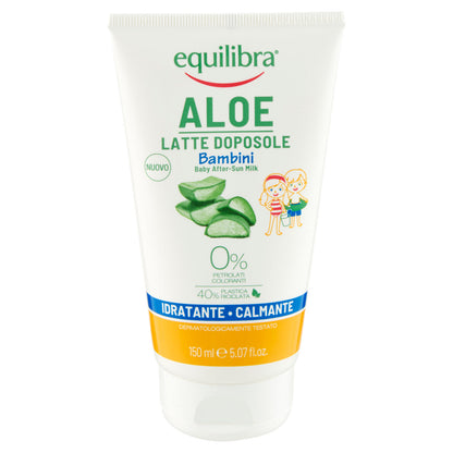 equilibra Aloe Latte Doposole Bambini Idratante - Calmante 150 ml