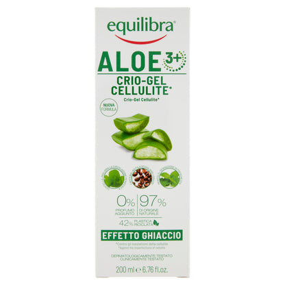 equilibra Aloe 3+ Crio-Gel Cellulite* Effetto Ghiaccio 200 ml