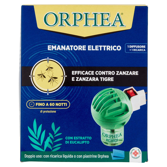 Orphea Emanatore Elettrico 1 Diffusore + 1 Ricarica 30 ml