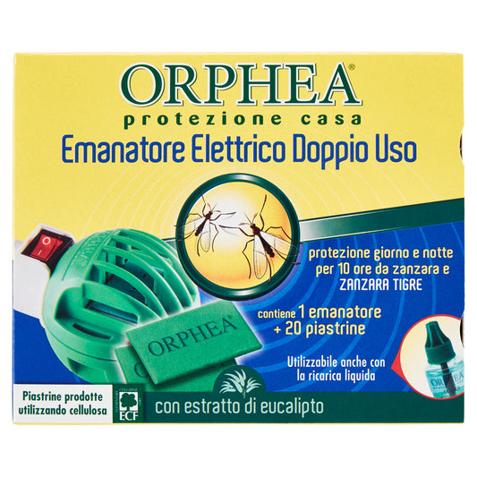 Orphea protezione casa Emanatore Elettrico Doppio Uso