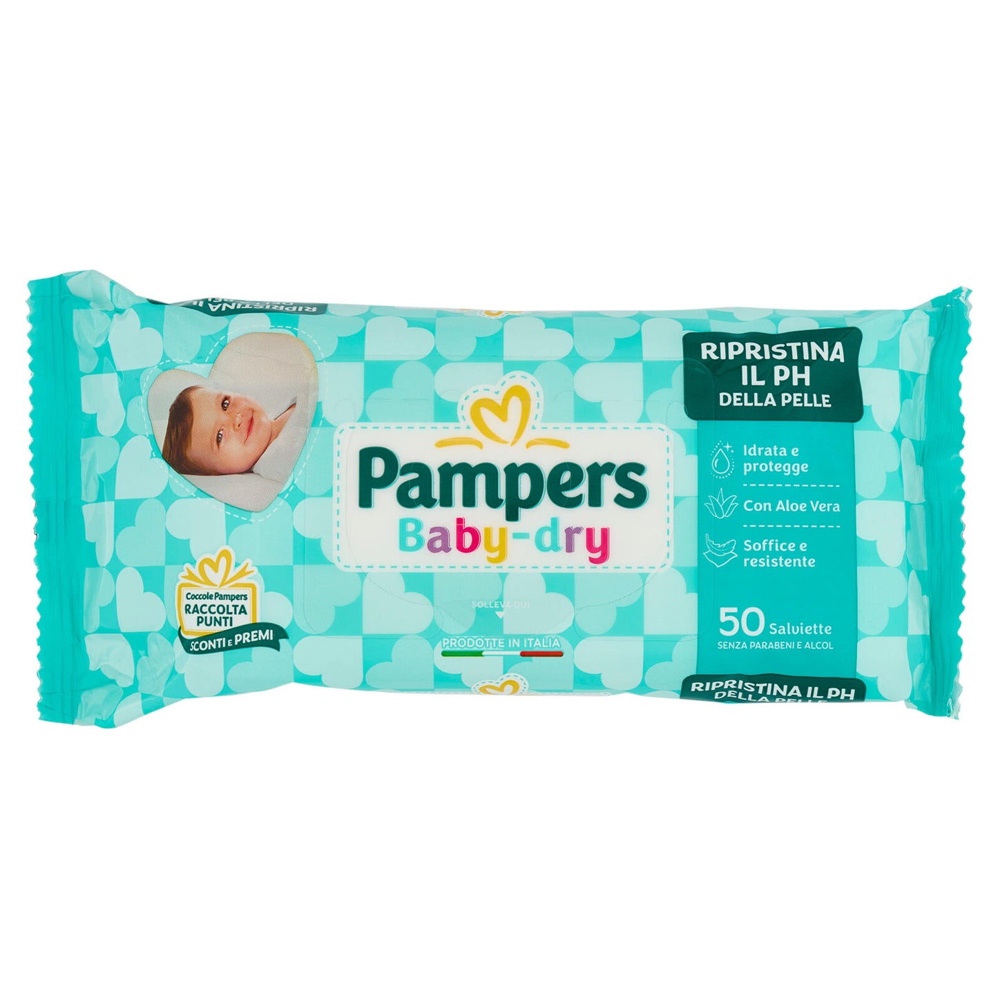 Pampers Baby-dry Salviette 50 pz