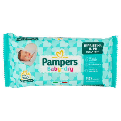 Pampers Baby-dry Salviette 50 pz