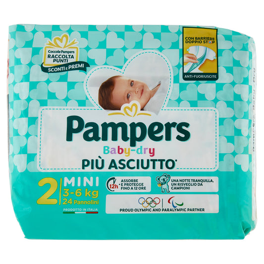 Pampers Baby-dry Mini 24 pz