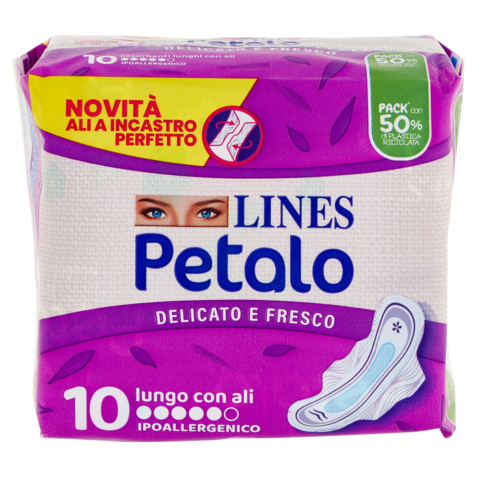 Lines Petalo lungo con ali 10 pz ->