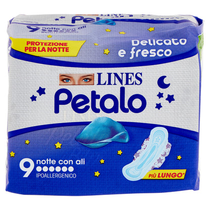 Lines Petalo notte con ali 9 pz