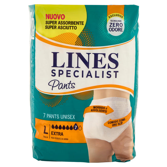 Lines Specialist Pants Unisex Extra Taglia L 7 pz