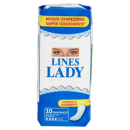 Lines Lady Anatomico 10 pz