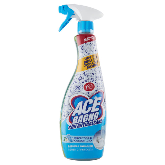 Ace Bagno con Anticalcare Orchidea e Gelsomino Senza Candeggina 600 ml