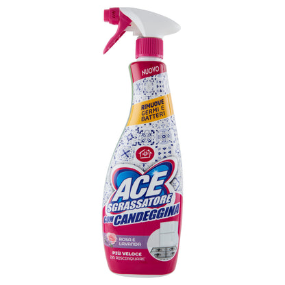 Ace Sgrassatore con Candeggina Rosa e Lavanda 600 ml