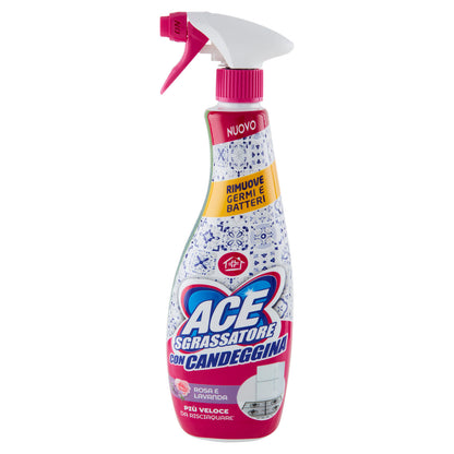 Ace Sgrassatore con Candeggina Rosa e Lavanda 600 ml