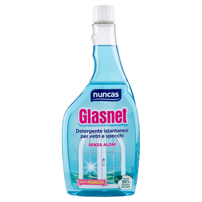 nuncas Glasnet Detergente istantaneo per vetri e specchi Ricarica 750 ml